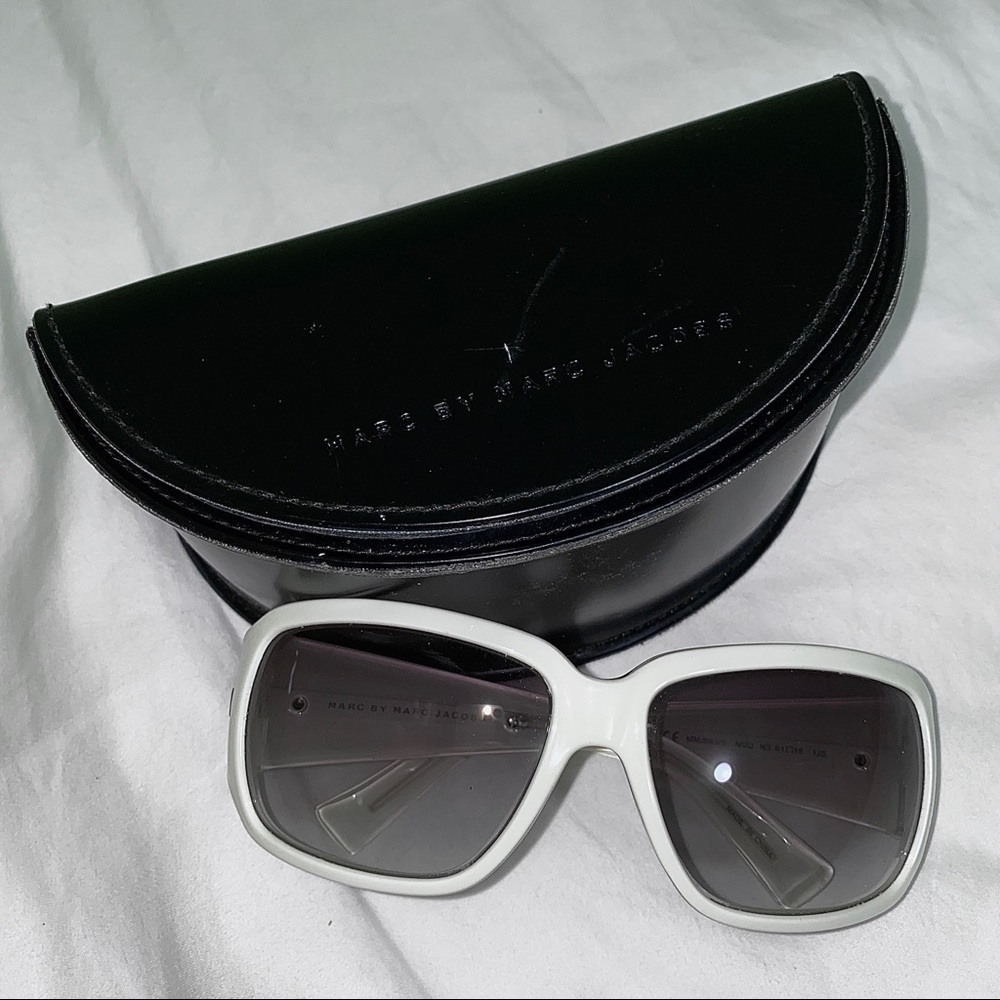 Marc by Marc Jacobs White Sunglasses